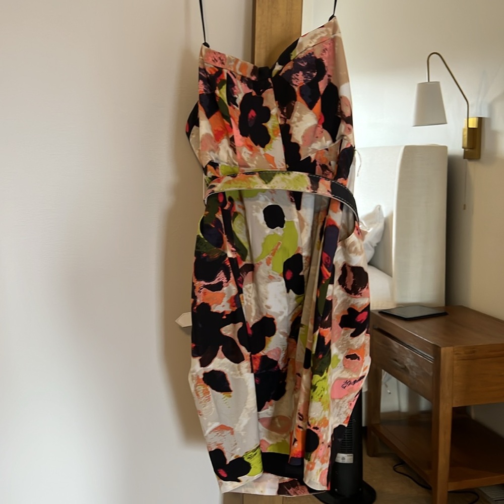 Jessica Simpson cocktail dress with belt size 4 - Picture 4 of 5